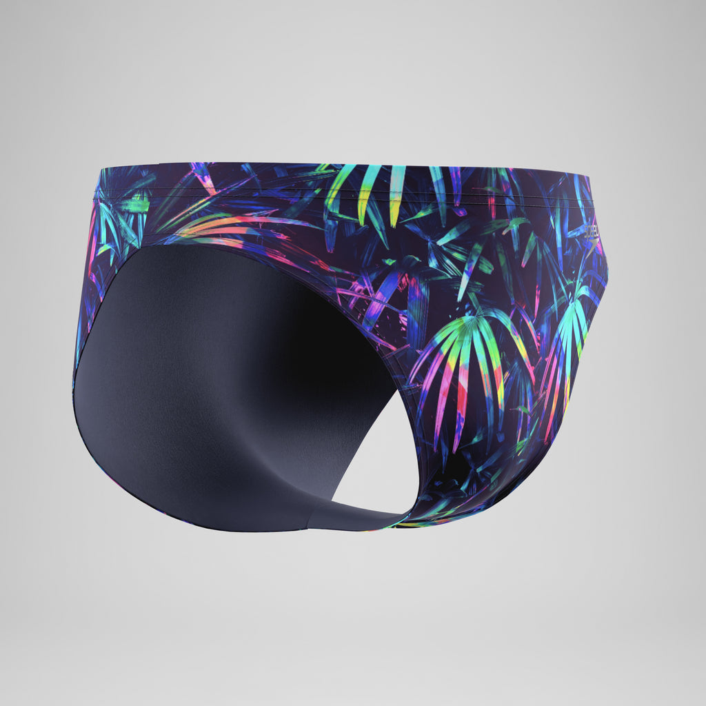 Men's Beachstar Printed Briefs Navy