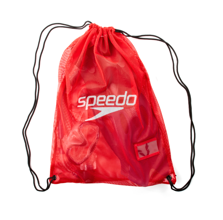 Mesh Bag för utrustning Röd