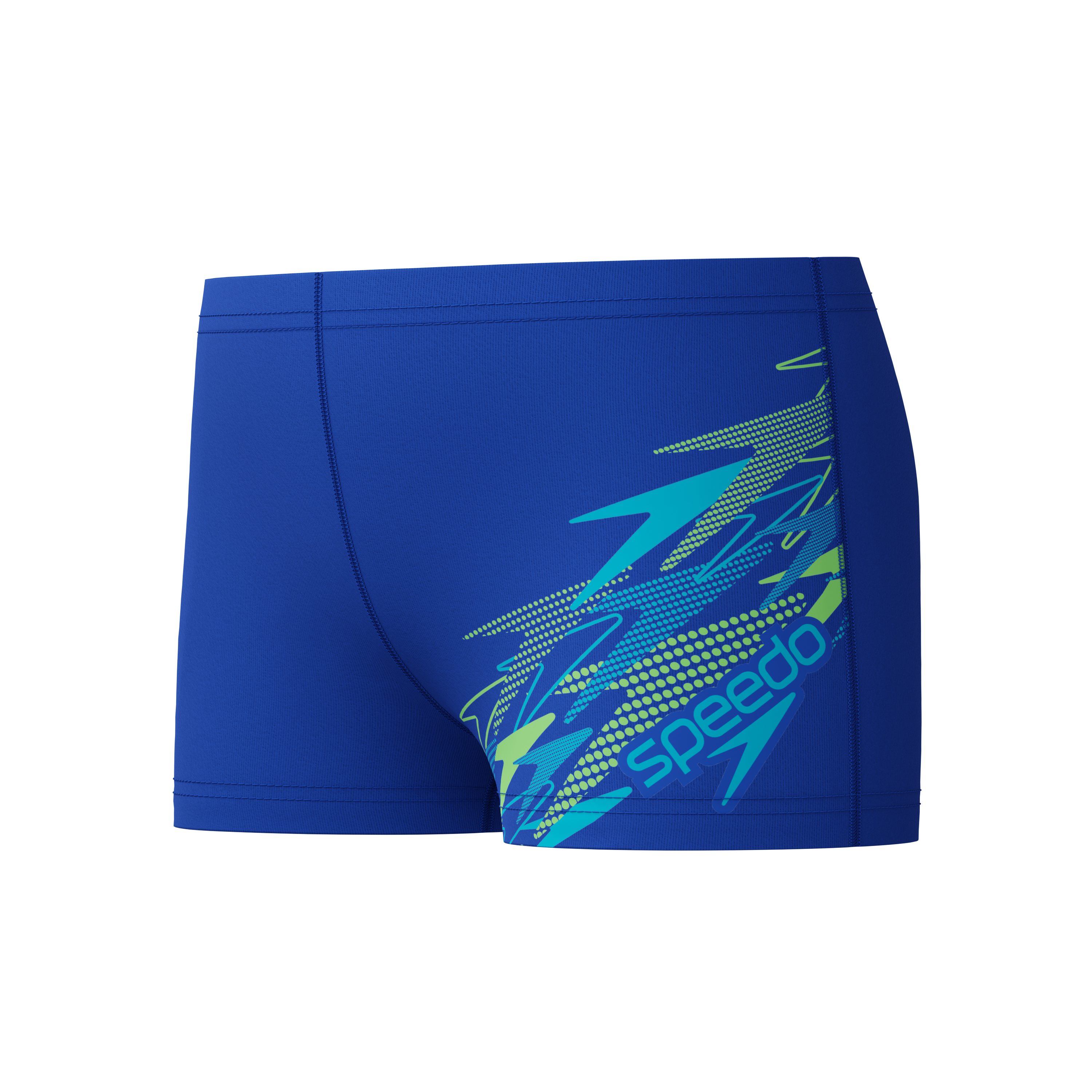 Badbyxa - Medley Logo Aquashort Blå/Turkos