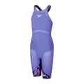 Tävlingsbaddräkt Fastskin Junior LZR Ignite Openback Kneeskin - Lila
