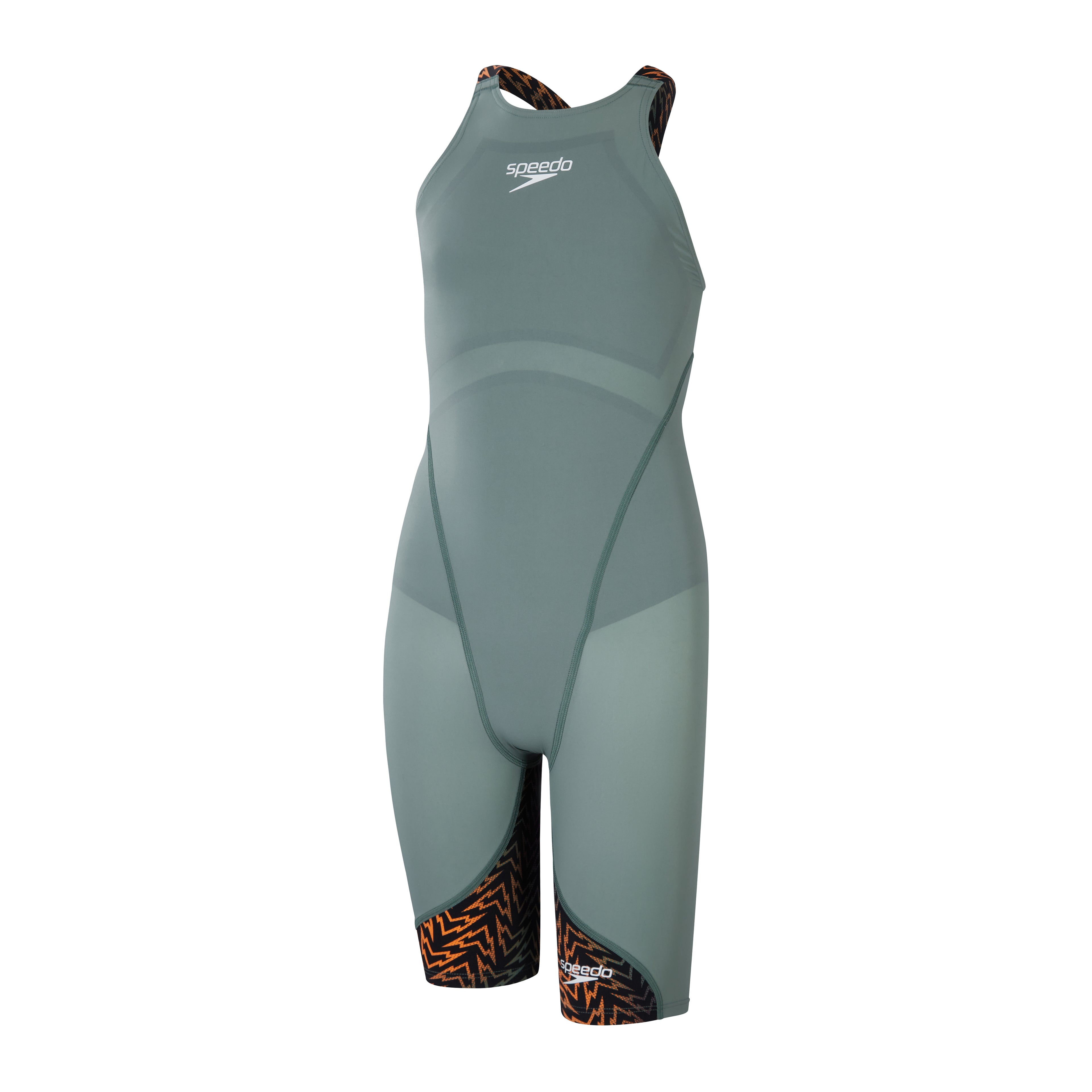 Tävlingsbaddräkt Fastskin Junior LZR Ignite Openback Kneeskin
