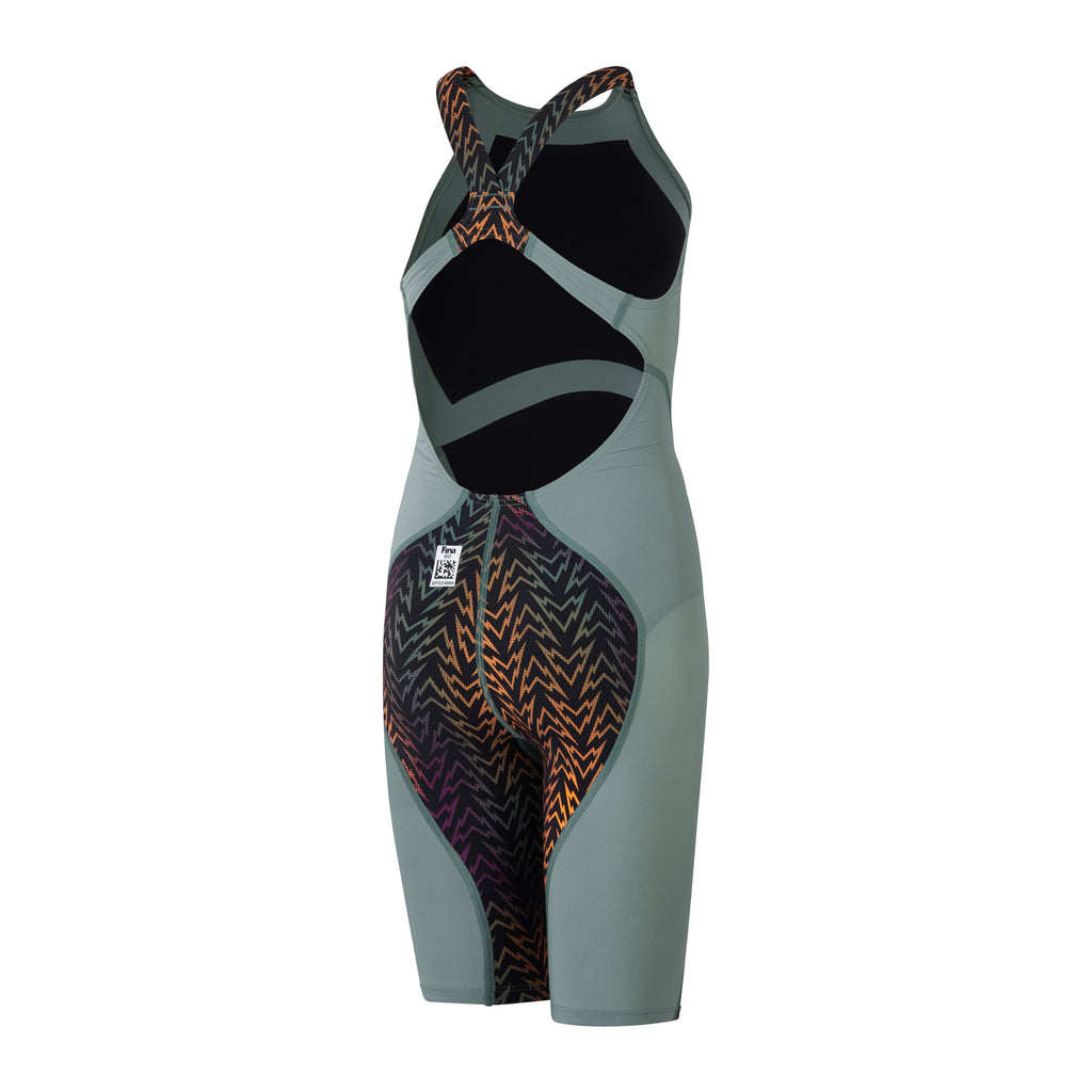 Tävlingsbaddräkt Fastskin Junior LZR Ignite Openback Kneeskin