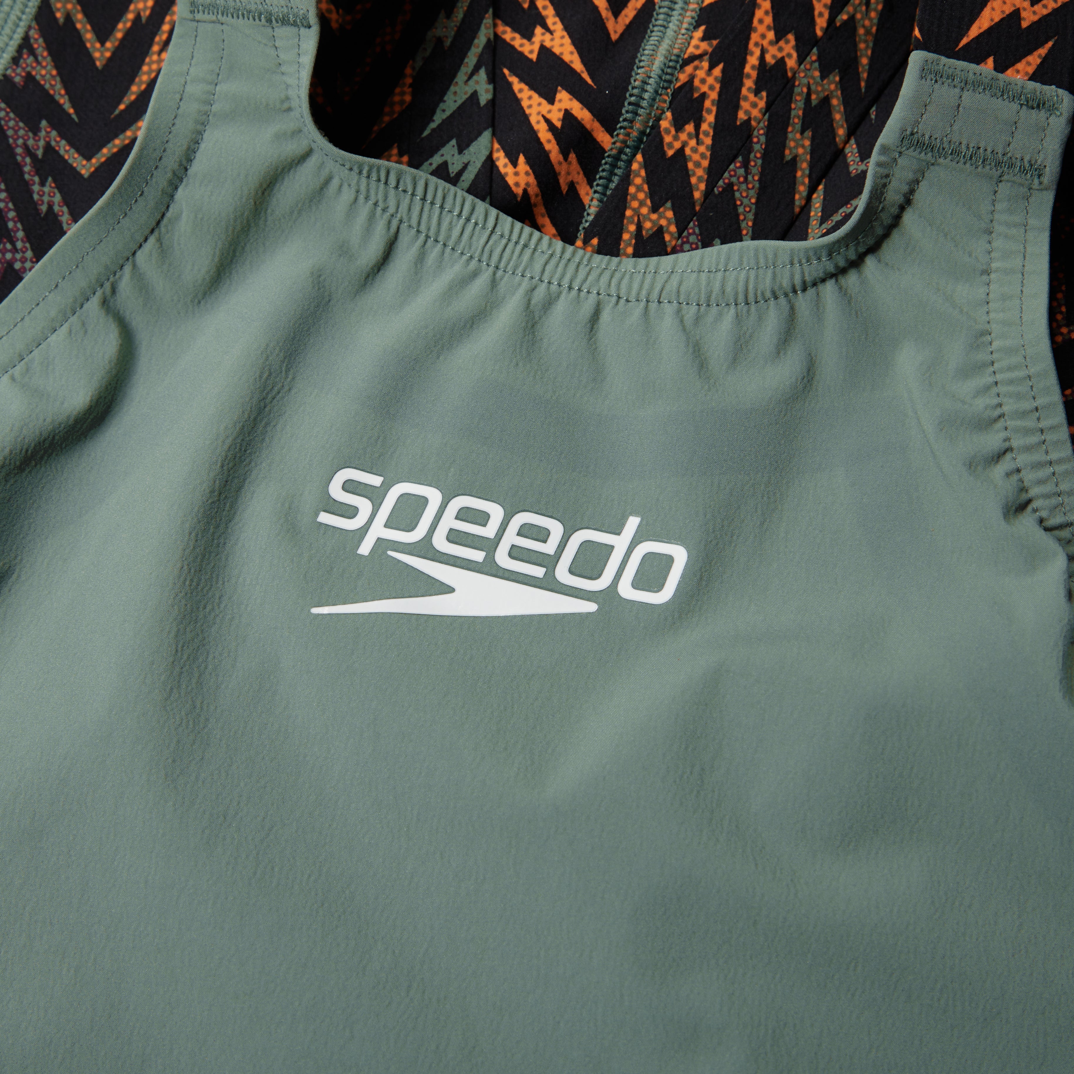 Tävlingsbaddräkt Fastskin Junior LZR Ignite Openback Kneeskin