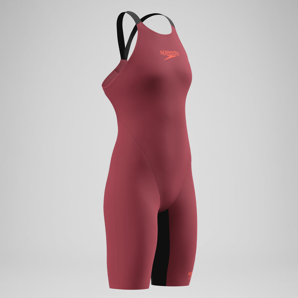 Fastskin LZR Pure Valor 2.0 Openback Kneeskin Red/Black