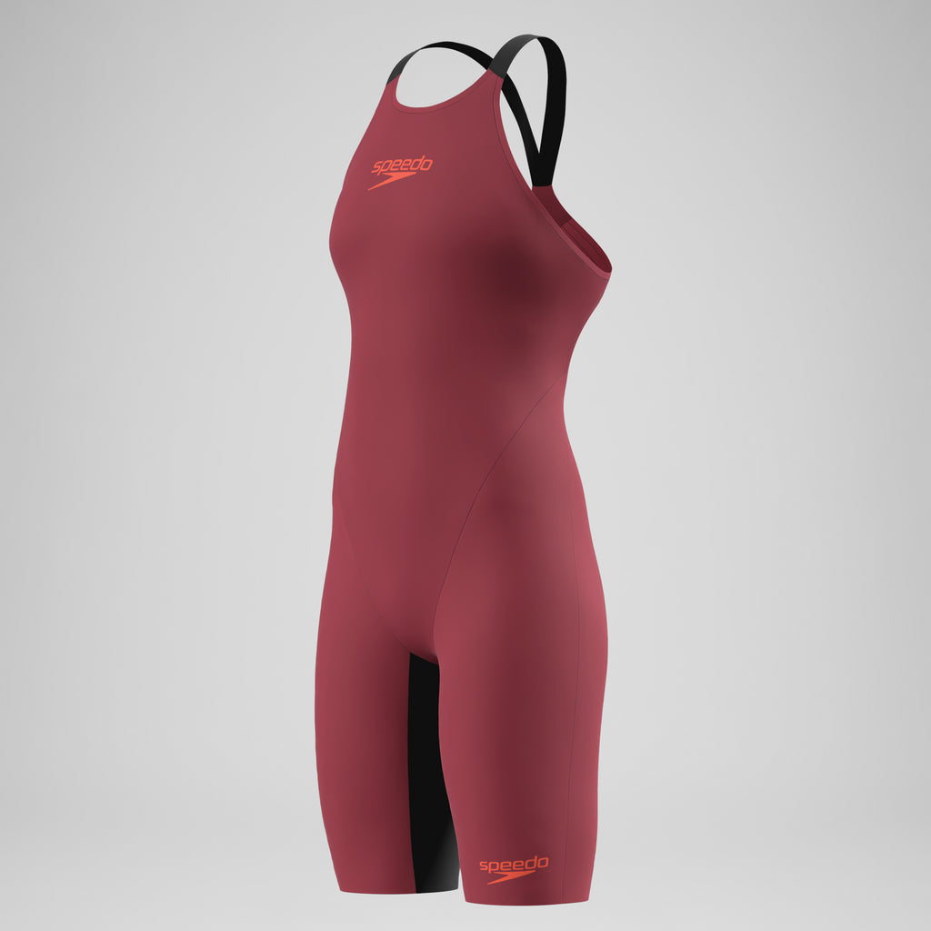Fastskin LZR Pure Valor 2.0 Openback Kneeskin Red/Black